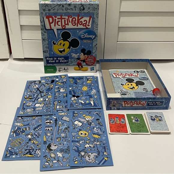 Pictureka! Disney Edition Board Game by Hasbro – 2009 Complete - Picture 1 of 16